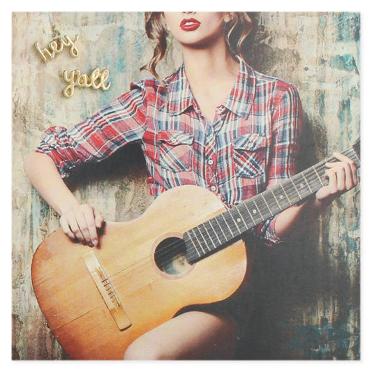 Swifties "Hey Y'all" Post Earrings