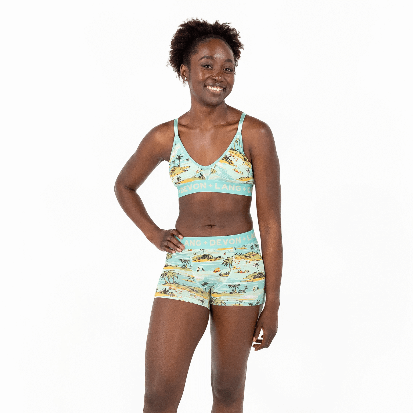Bria 2.0 Boyshort - Island