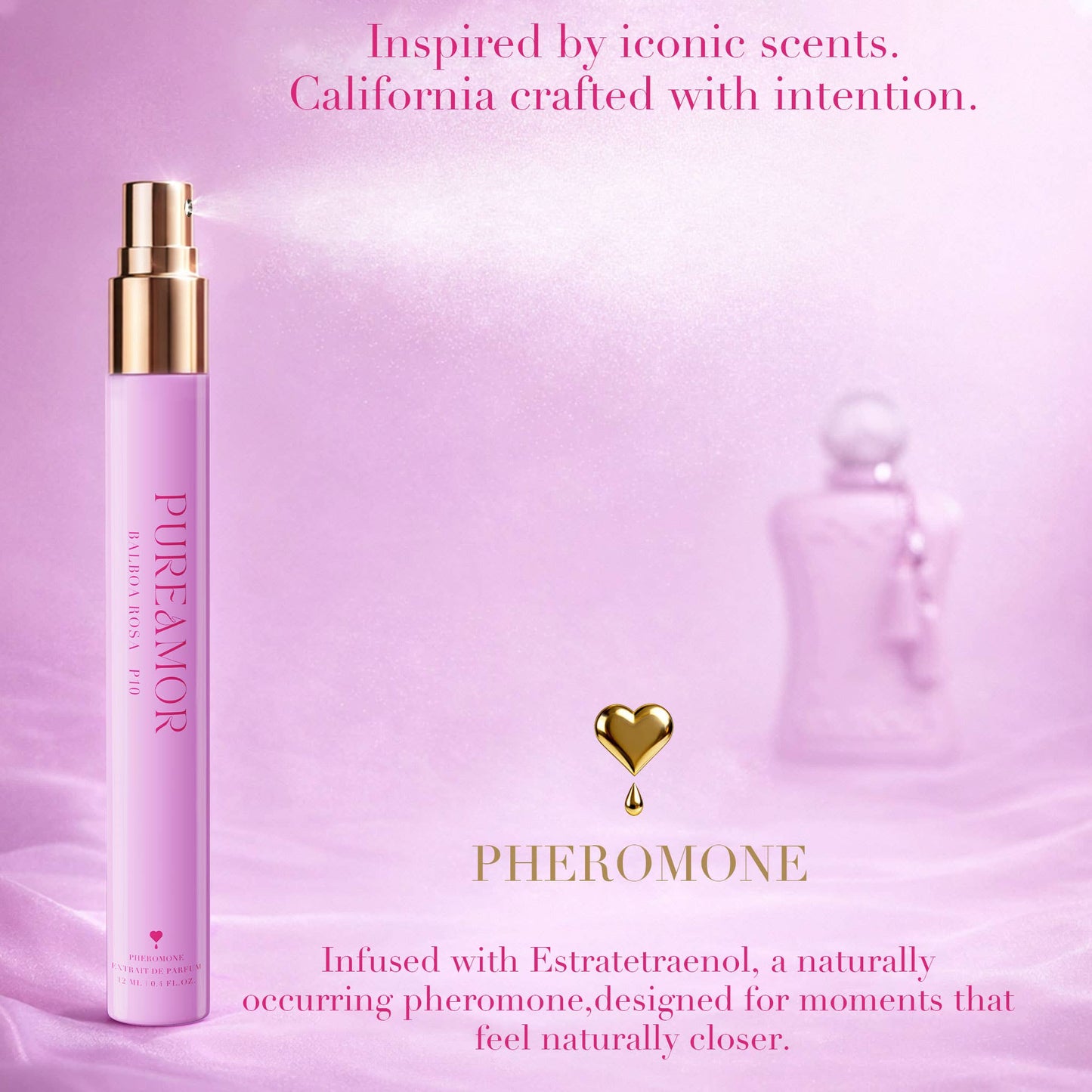 Balboa Rosa Pheromone Perfume by PureAmore | 12ml
