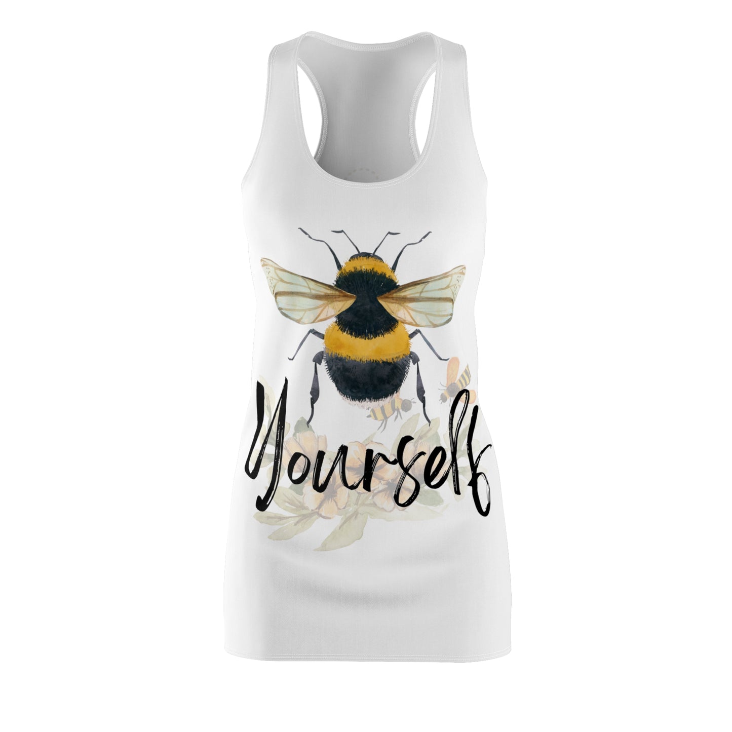 Women's Bee Yourself Racerback sleep tank