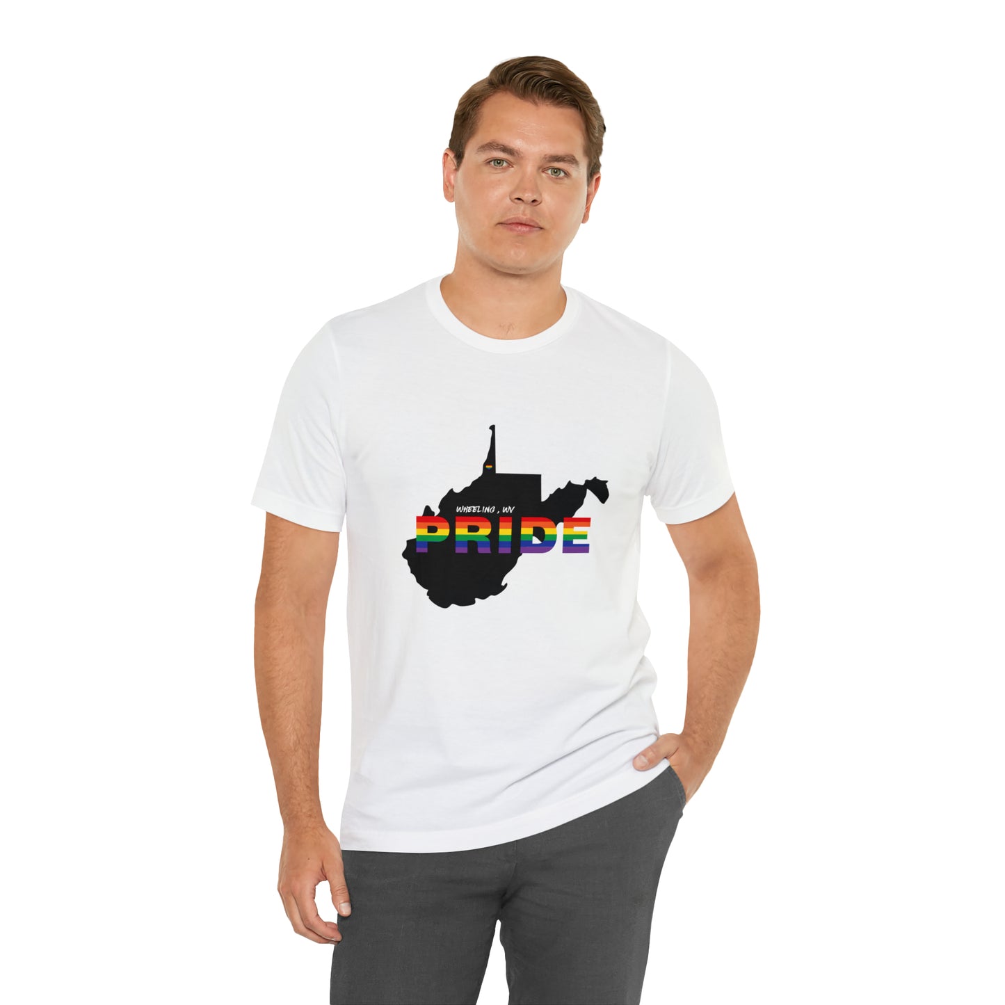 Wheeling Pride Unisex Jersey Short Sleeve Tee