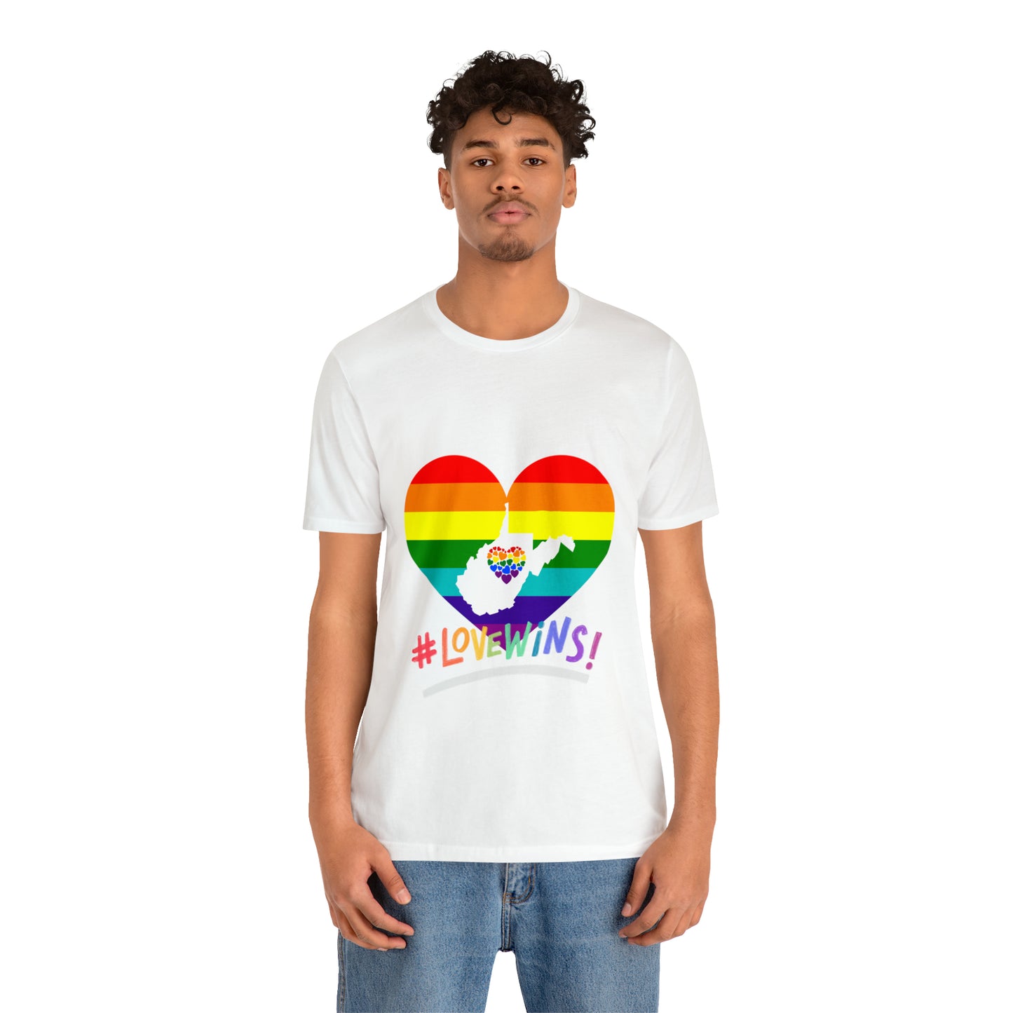 Love Wins Unisex Jersey Short Sleeve Tee