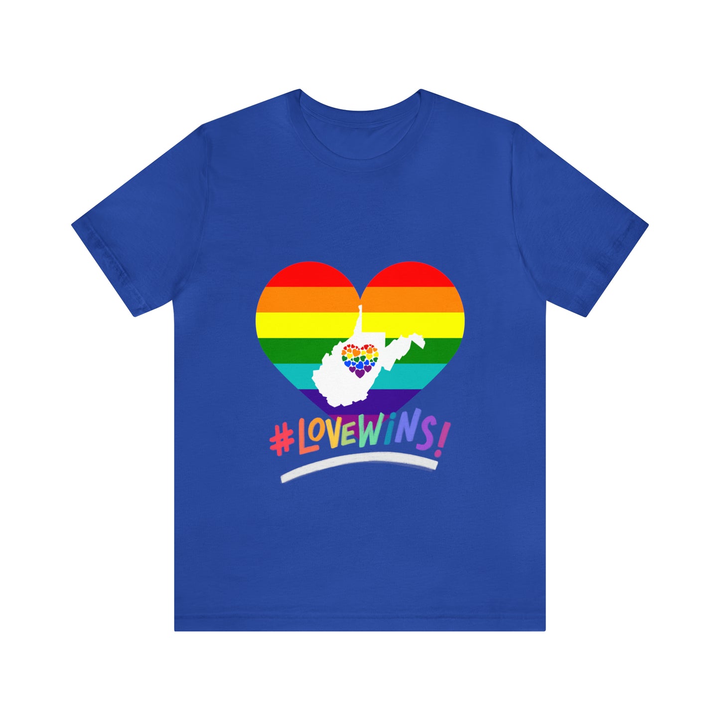 Love Wins Unisex Jersey Short Sleeve Tee