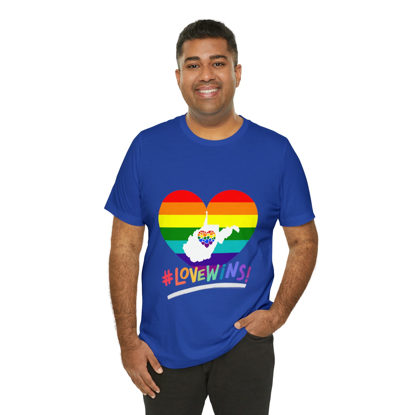 Love Wins Unisex Jersey Short Sleeve Tee