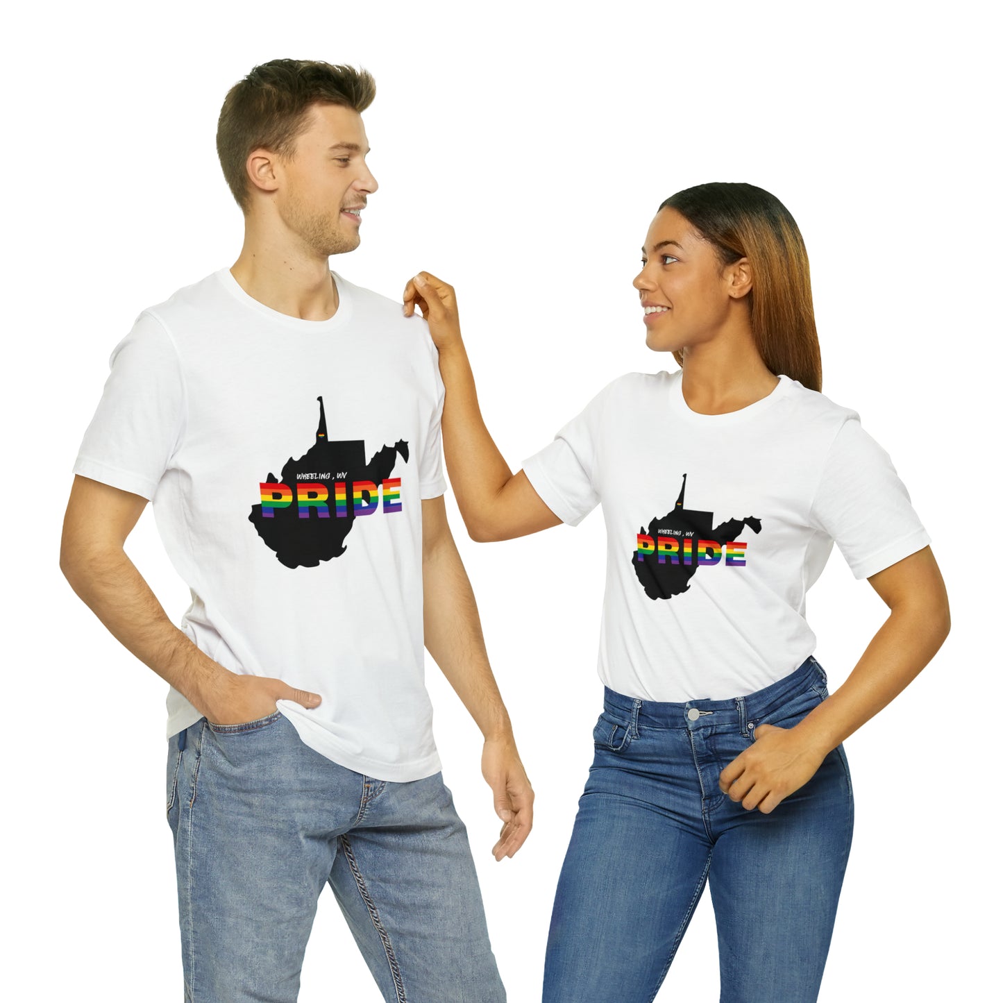 Wheeling Pride Unisex Jersey Short Sleeve Tee