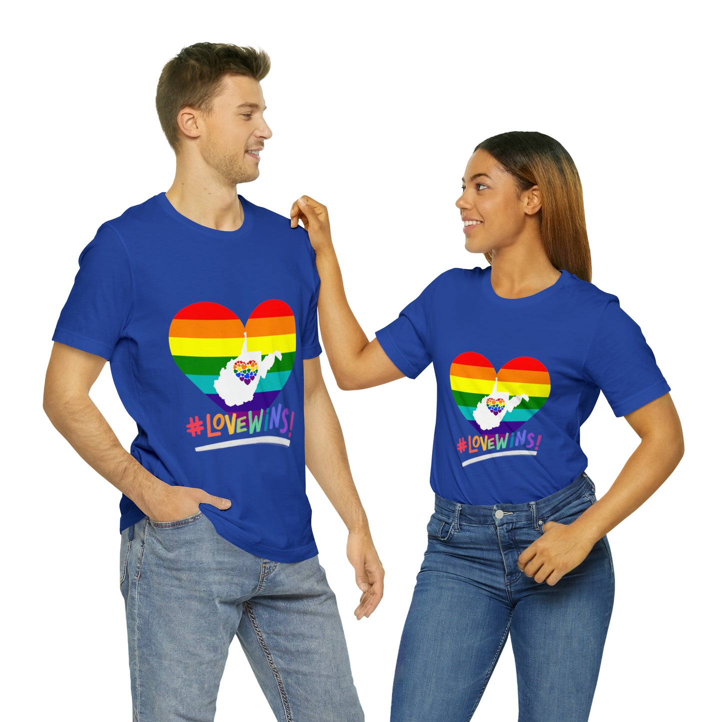 Love Wins Unisex Jersey Short Sleeve Tee