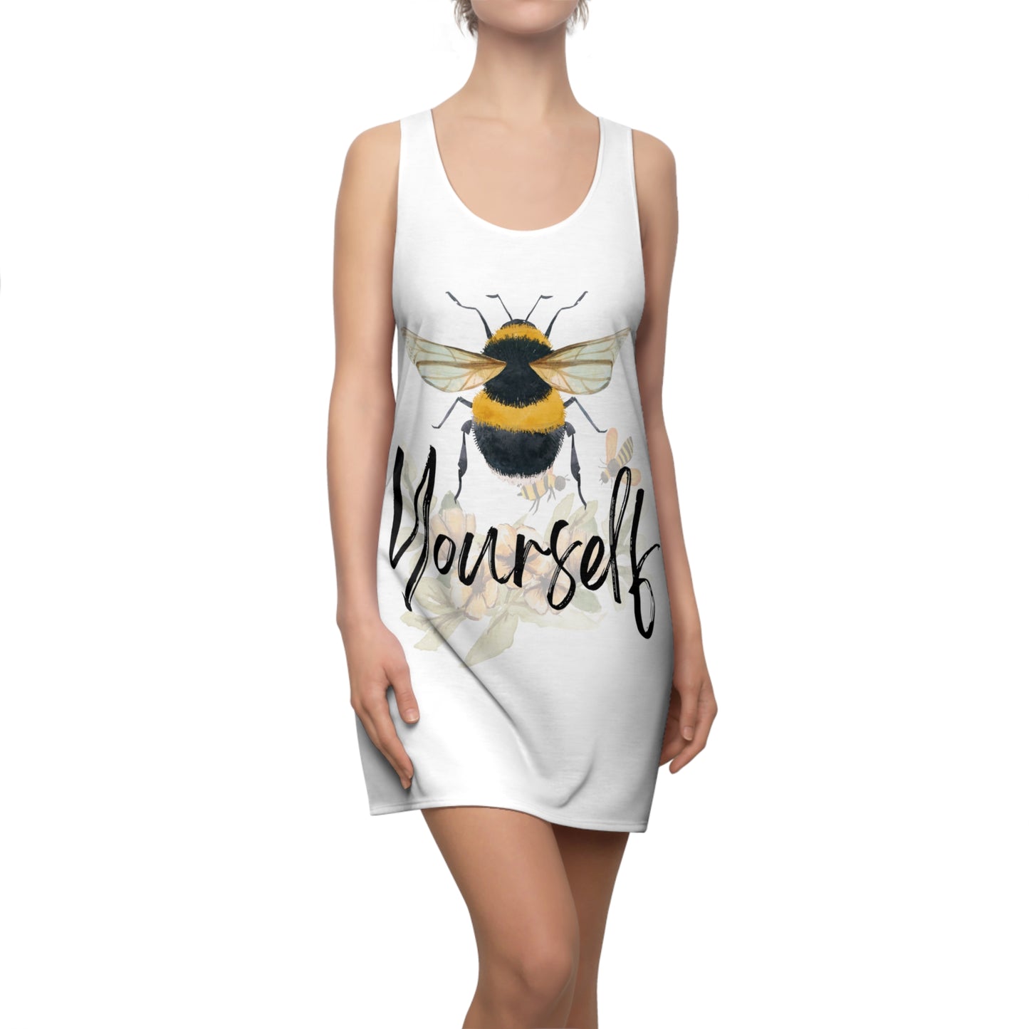 Women's Bee Yourself Racerback sleep tank