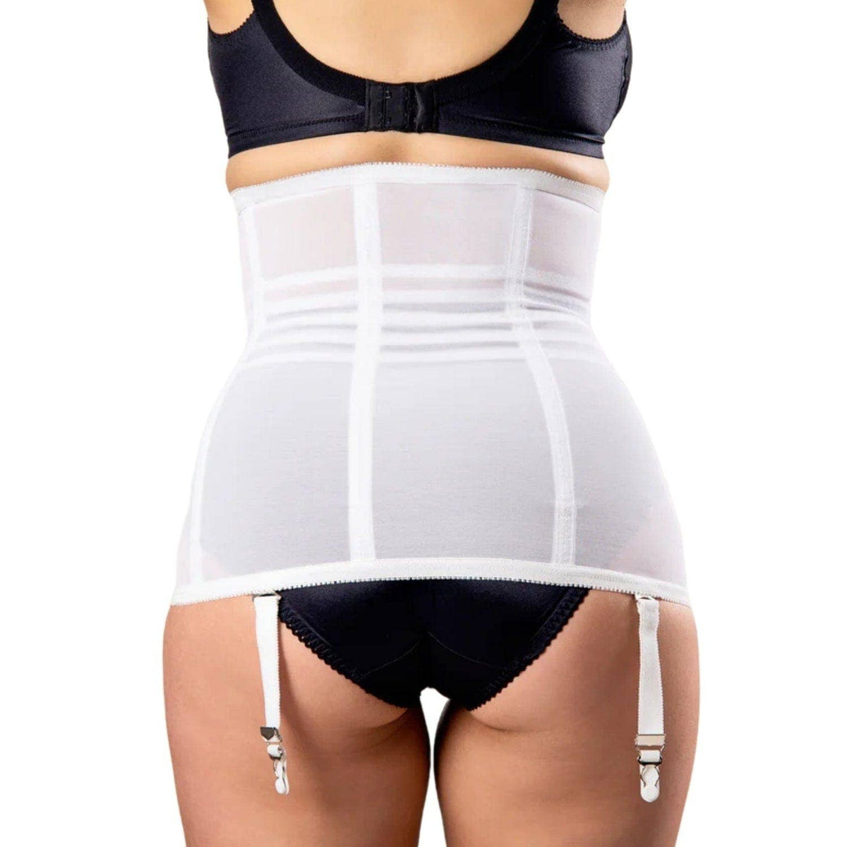 Waist Cinching Girdle by Rago | White