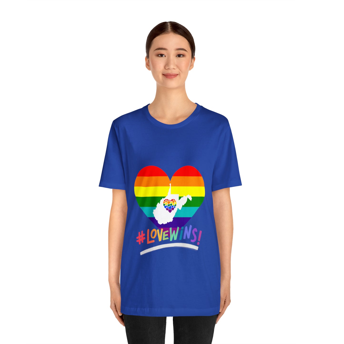 Love Wins Unisex Jersey Short Sleeve Tee