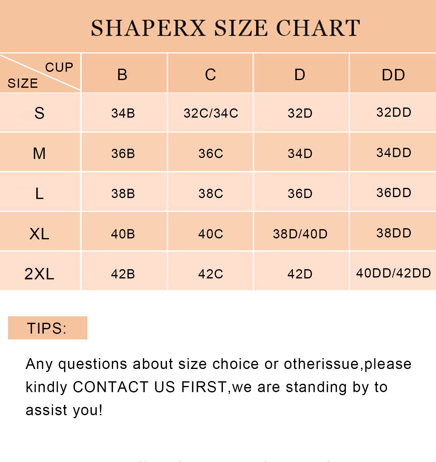 SHAPERX Full-Coverage Unlined Plunge Bra Wirefree Bralette