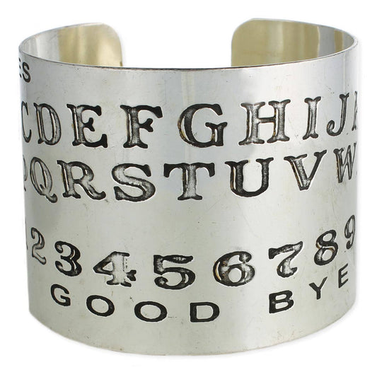 Silver Spirit Board Cuff Bracelet