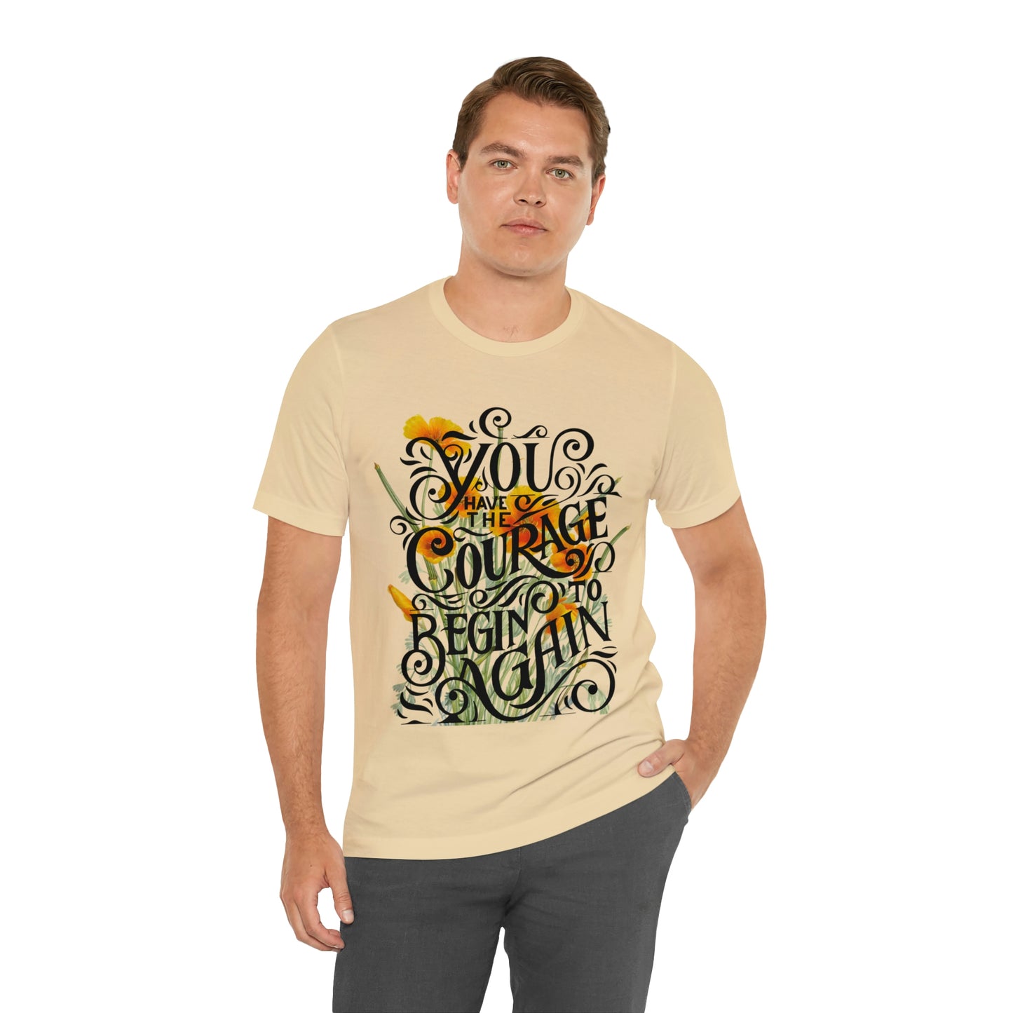 New beginnings Unisex Jersey Short Sleeve Tee