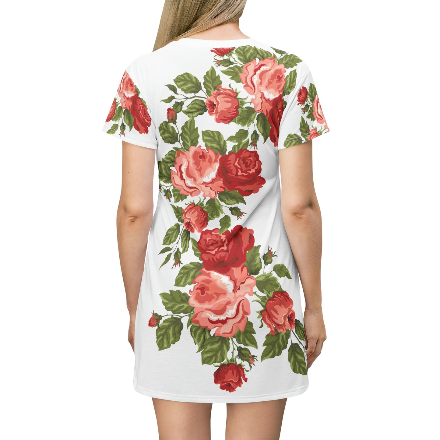 This is My Lingerie All Over Print T-Shirt Dress