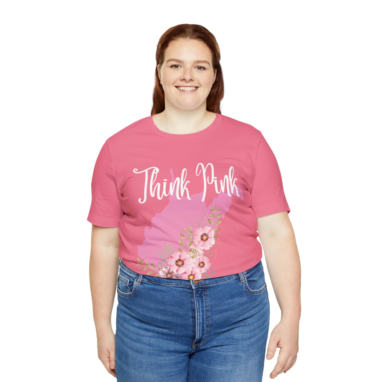 Think Pink Unisex Jersey Short Sleeve Tee