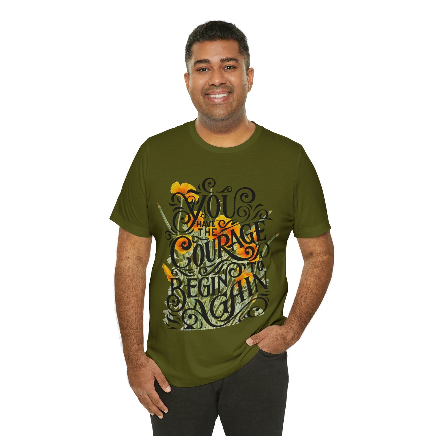 New beginnings Unisex Jersey Short Sleeve Tee