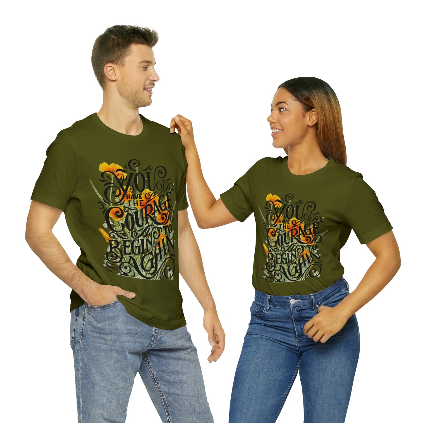 New beginnings Unisex Jersey Short Sleeve Tee