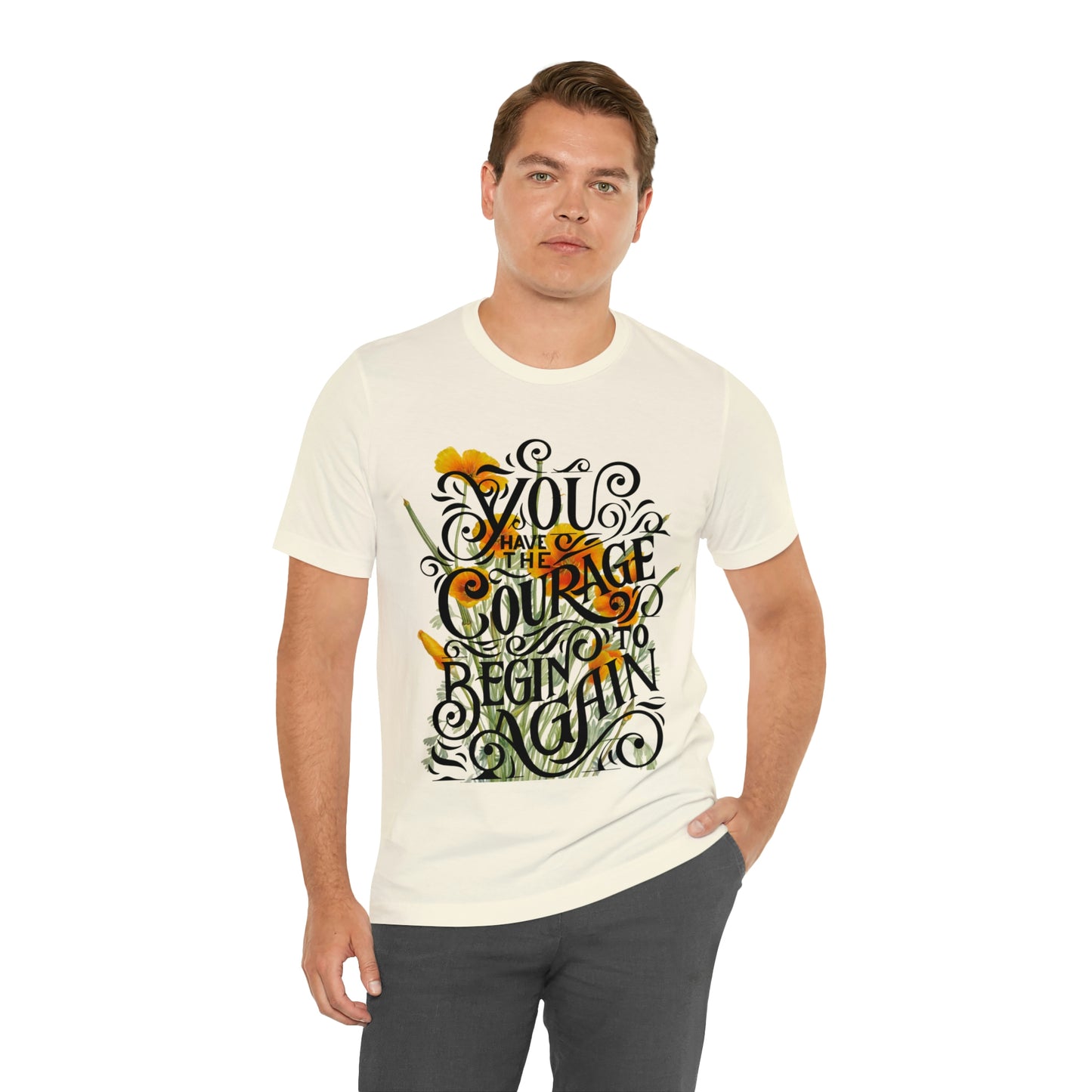 New beginnings Unisex Jersey Short Sleeve Tee