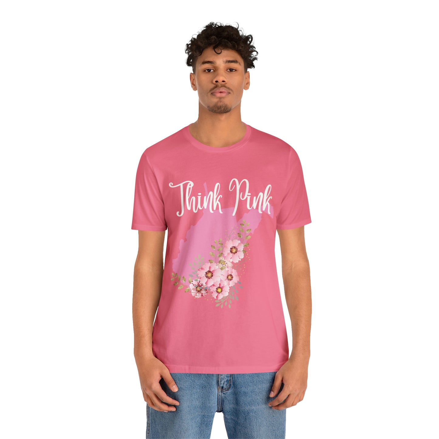 Think Pink Unisex Jersey Short Sleeve Tee