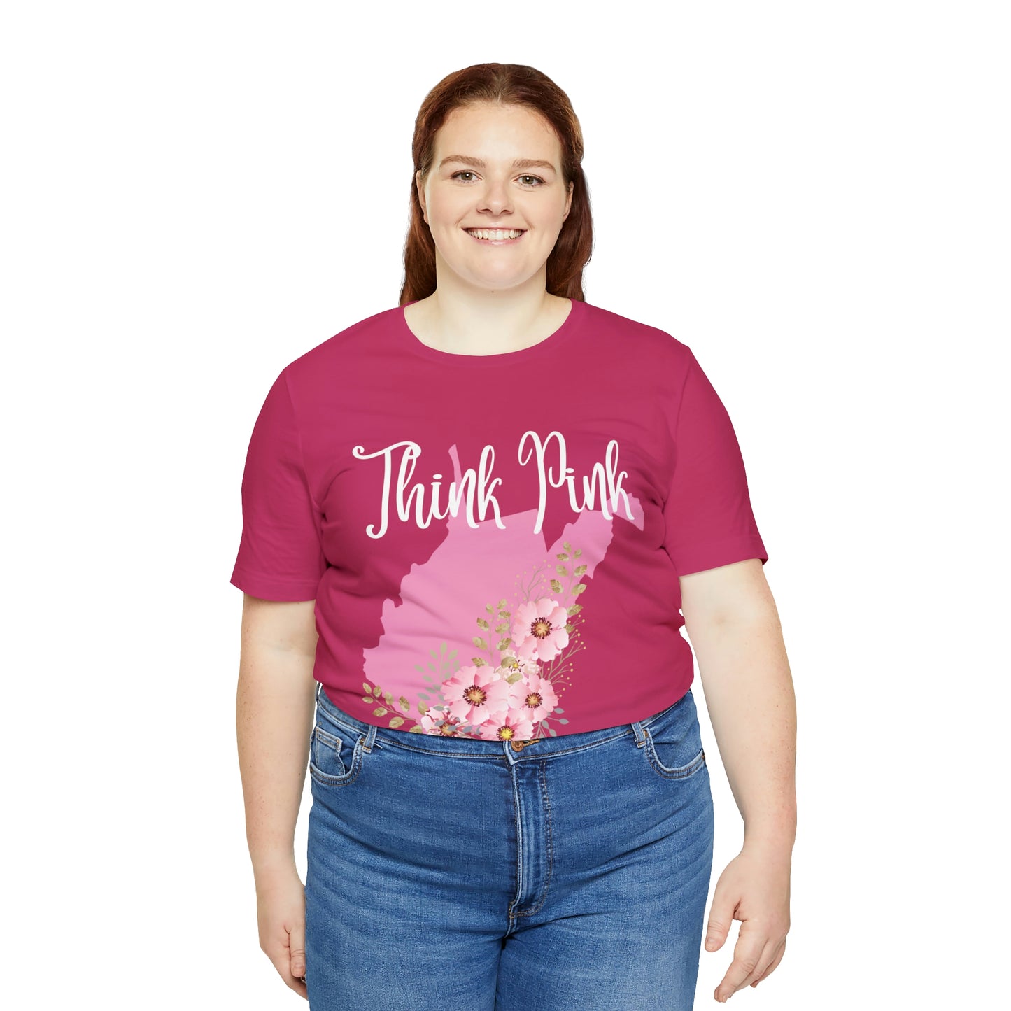 Think Pink Unisex Jersey Short Sleeve Tee