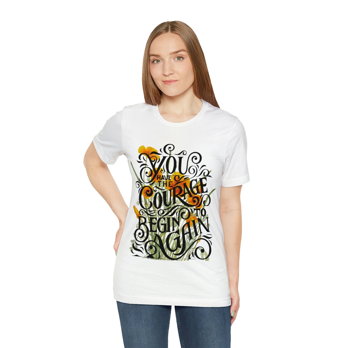 New beginnings Unisex Jersey Short Sleeve Tee