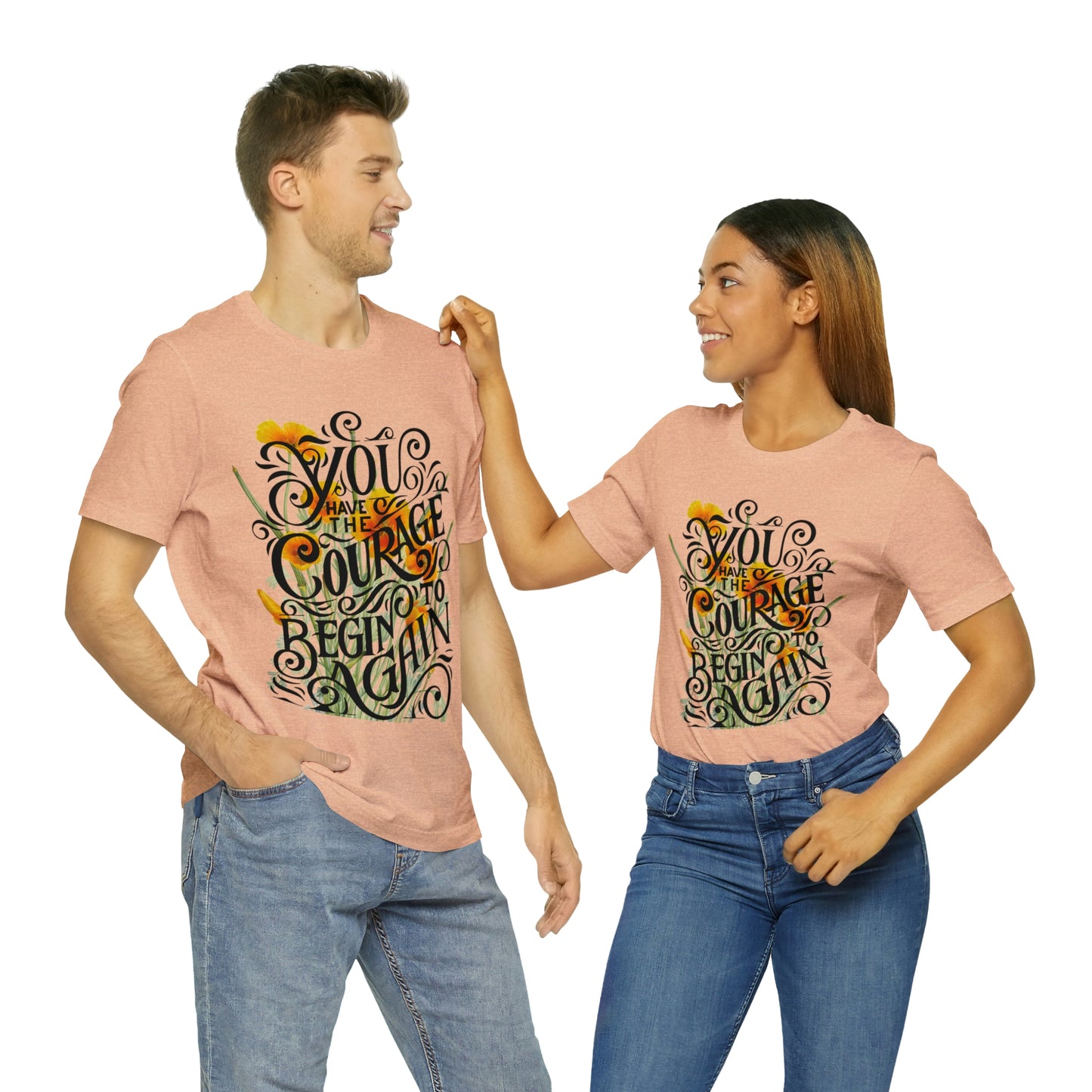 New beginnings Unisex Jersey Short Sleeve Tee