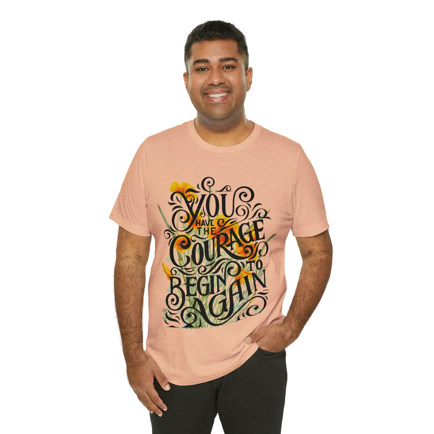 New beginnings Unisex Jersey Short Sleeve Tee