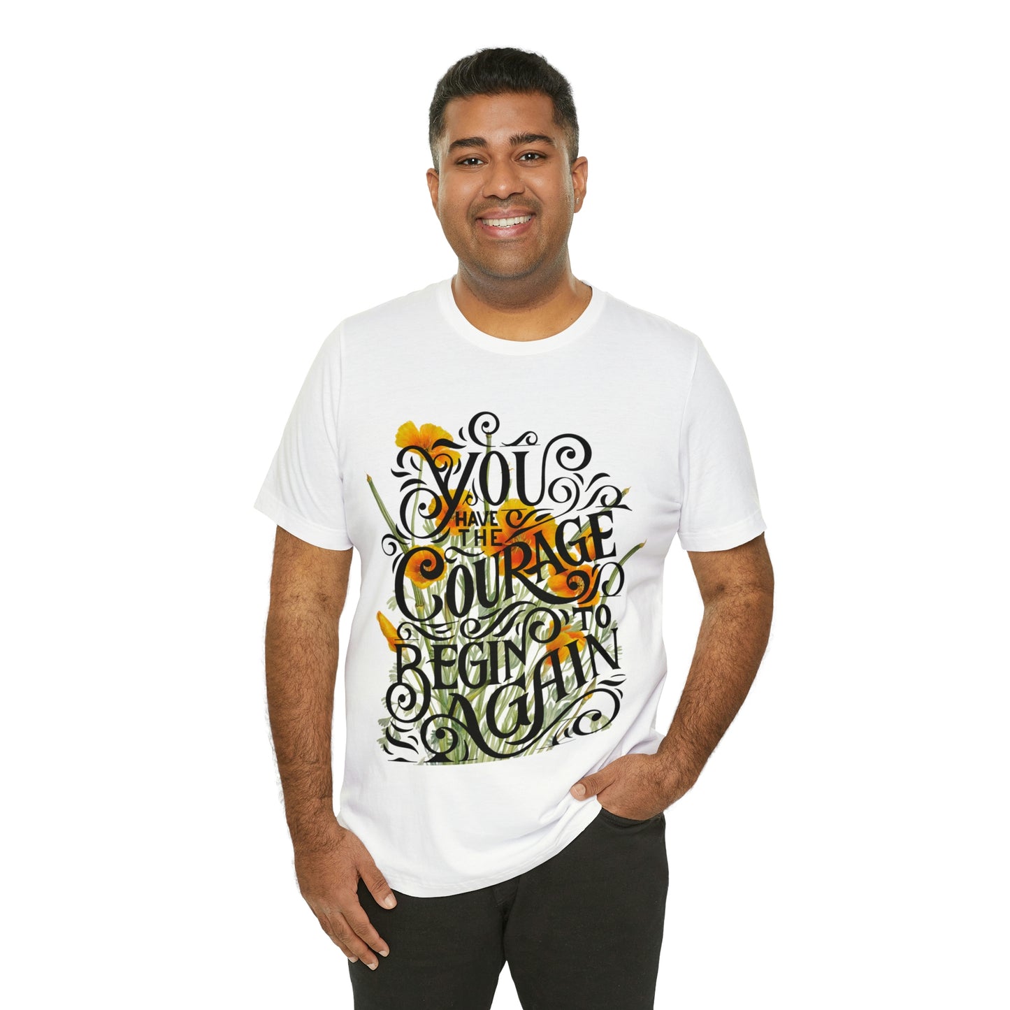 New beginnings Unisex Jersey Short Sleeve Tee