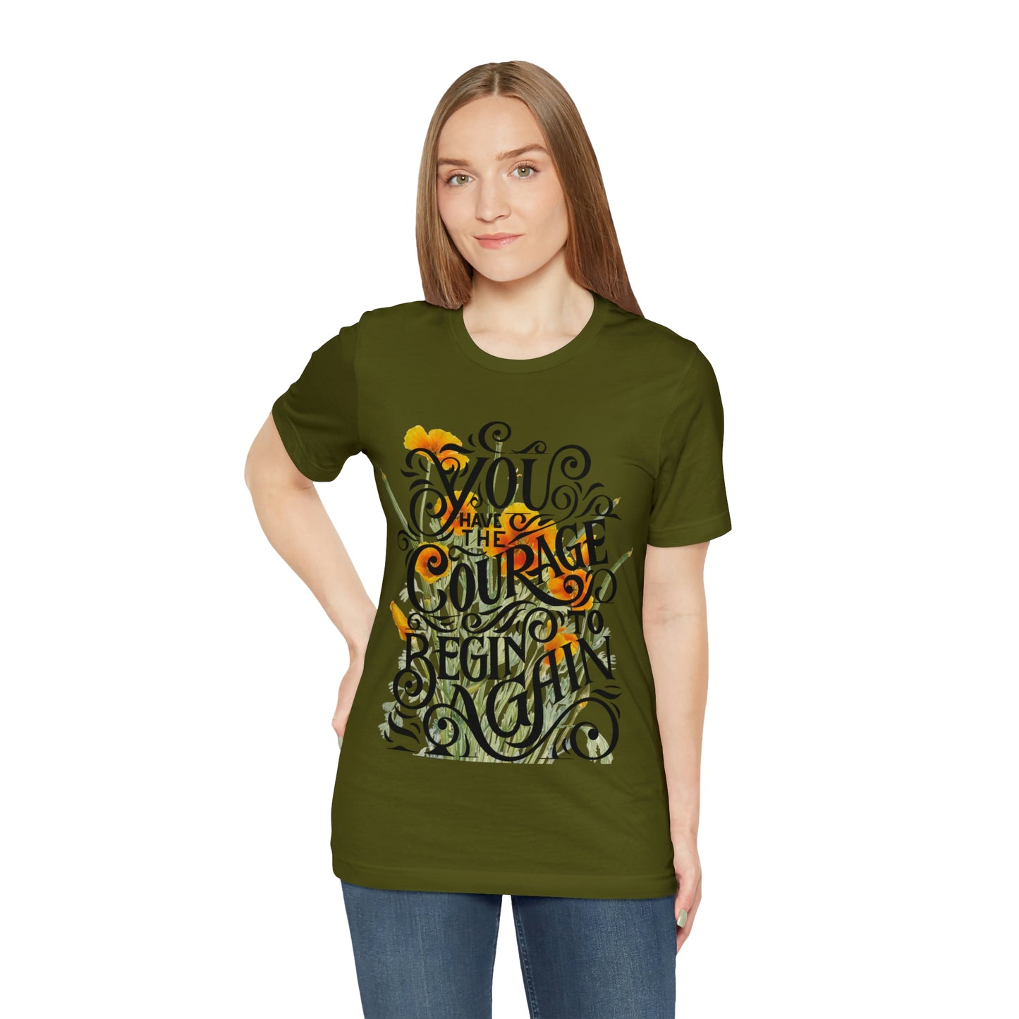 New beginnings Unisex Jersey Short Sleeve Tee