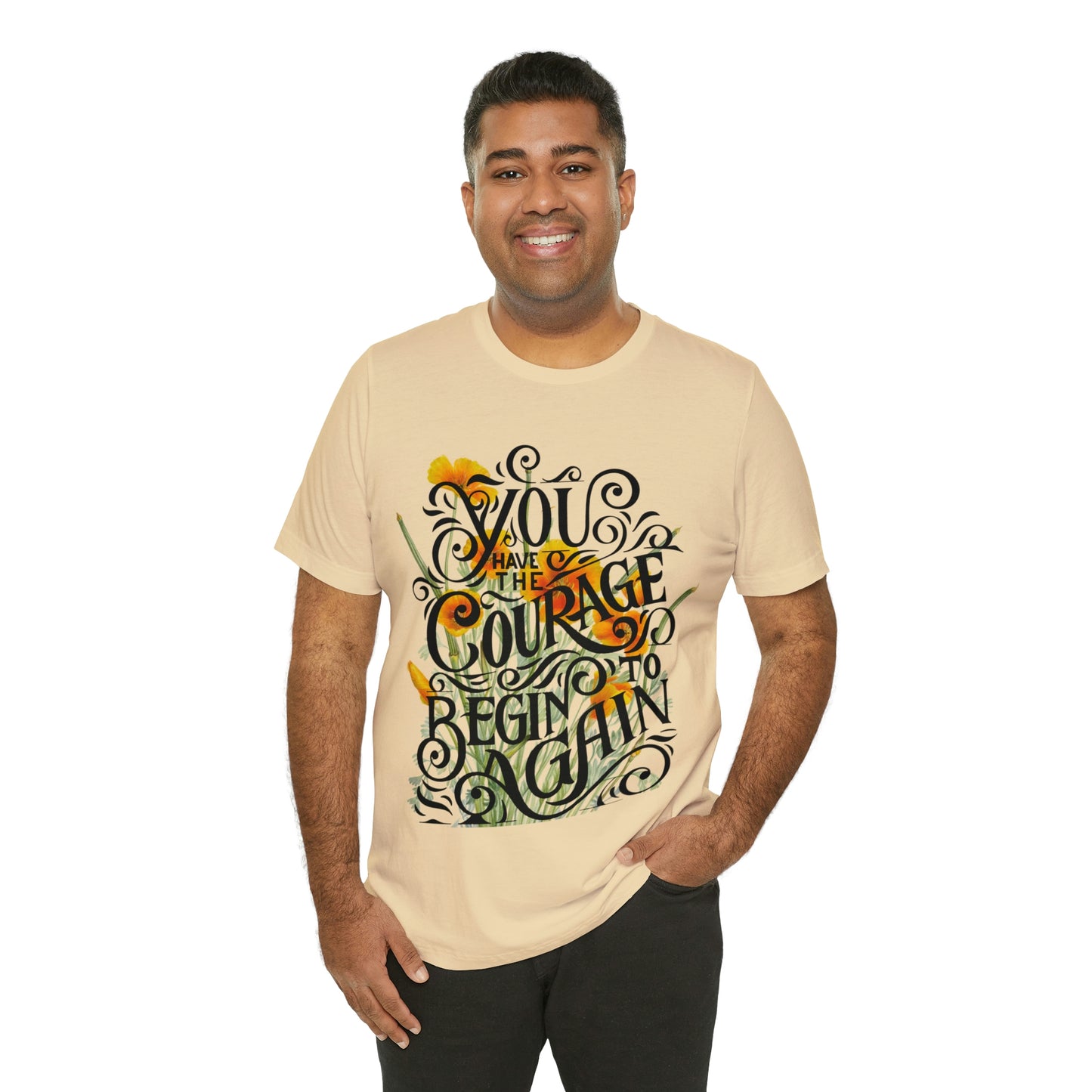 New beginnings Unisex Jersey Short Sleeve Tee