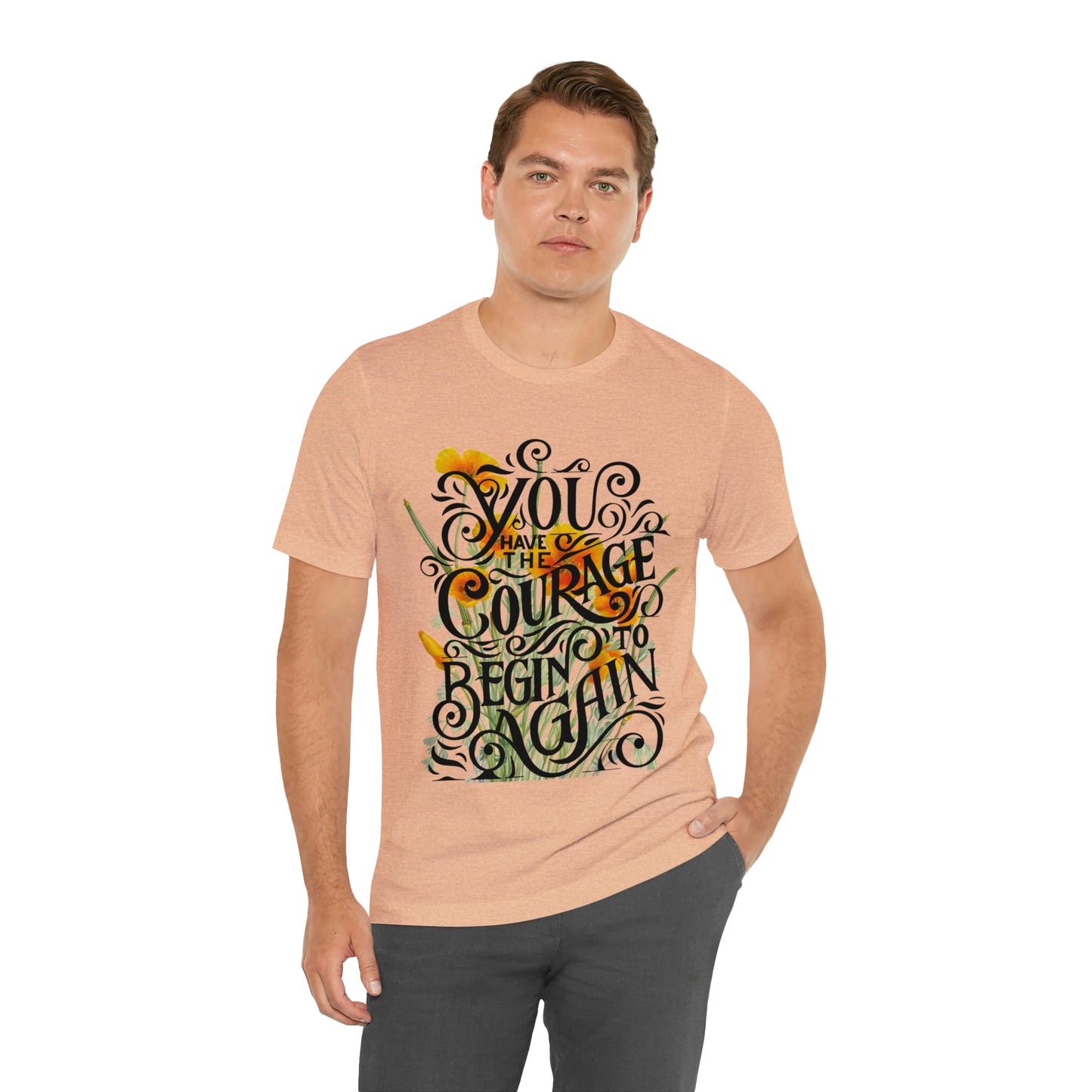 New beginnings Unisex Jersey Short Sleeve Tee