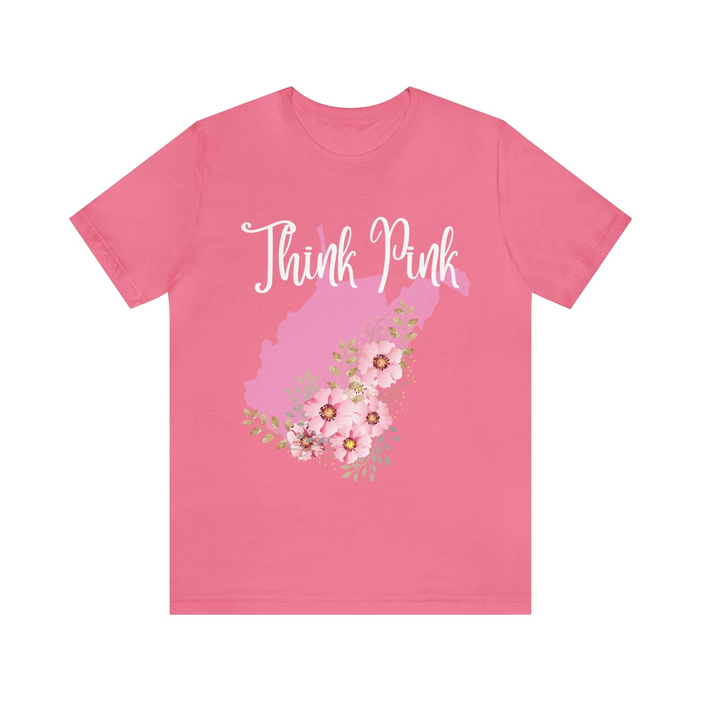 Think Pink Unisex Jersey Short Sleeve Tee