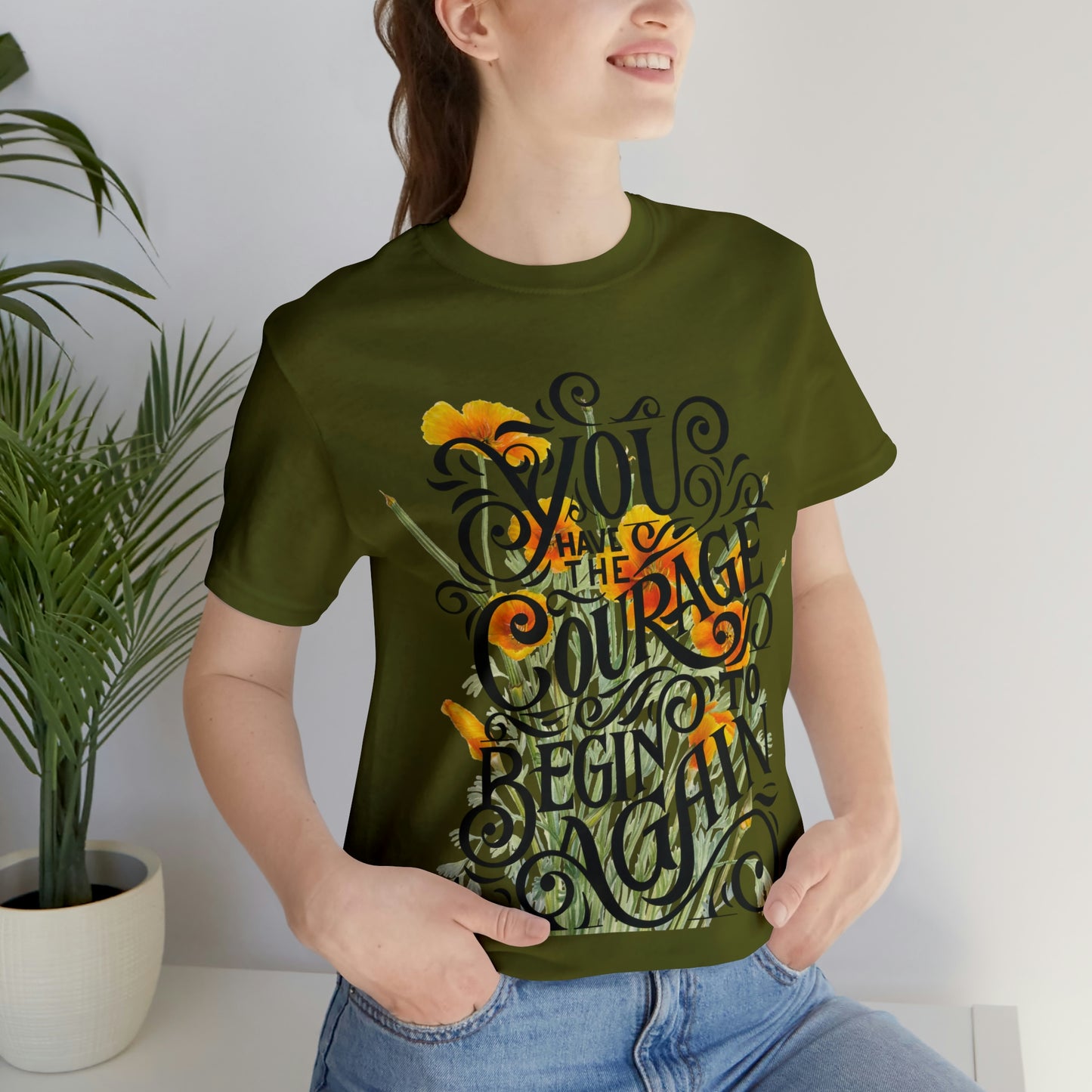 New beginnings Unisex Jersey Short Sleeve Tee